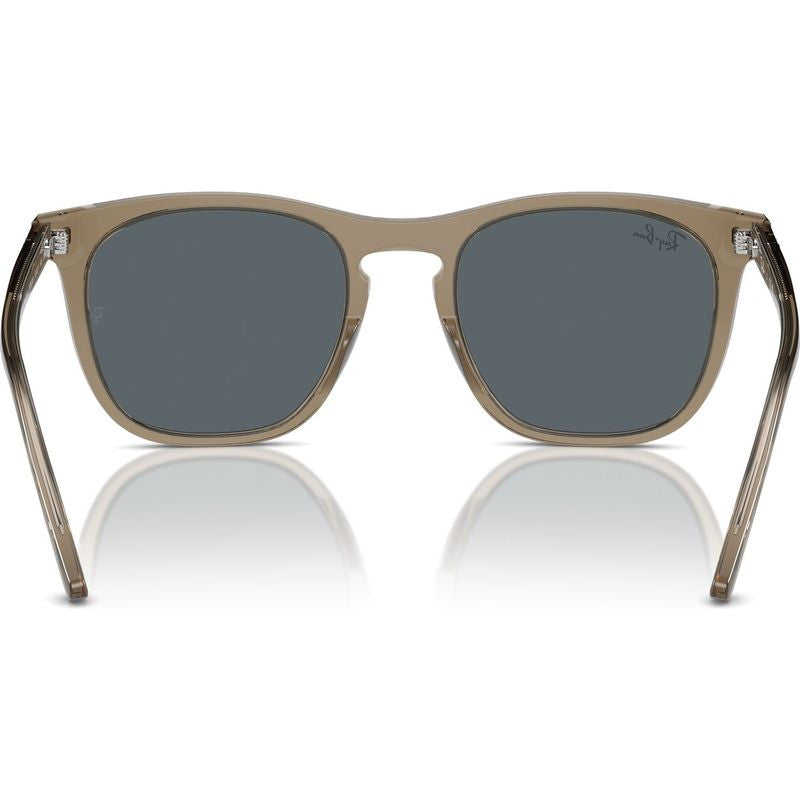 RB2210, Transparent Brown/Blue Glass Lenses