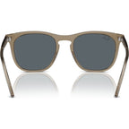 RB2210, Transparent Brown/Blue Glass Lenses
