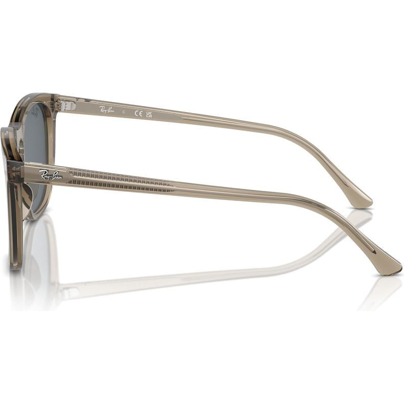 RB2210, Transparent Brown/Blue Glass Lenses