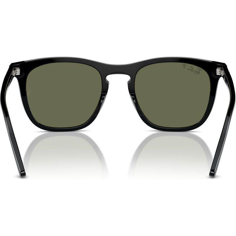 RB2210, Black/Green Polarised Glass Lenses