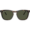 RB2210, Havana/Green Glass Lenses