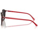 Bernard RB2230, Transparent Shade Fantasy Red/Black Glass Polarised Lenses 53 Eye Size