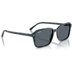 Raimond RB2231, Transparent Fantasy Blue and Grey/Blue Glass Lenses 56 Eye Size