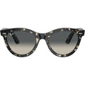 Wayfarer Way RB2241, Grey Havana/Grey Gradient Glass Lenses 54 Eye Size