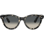 Wayfarer Way RB2241, Grey Havana/Grey Gradient Glass Lenses 54 Eye Size