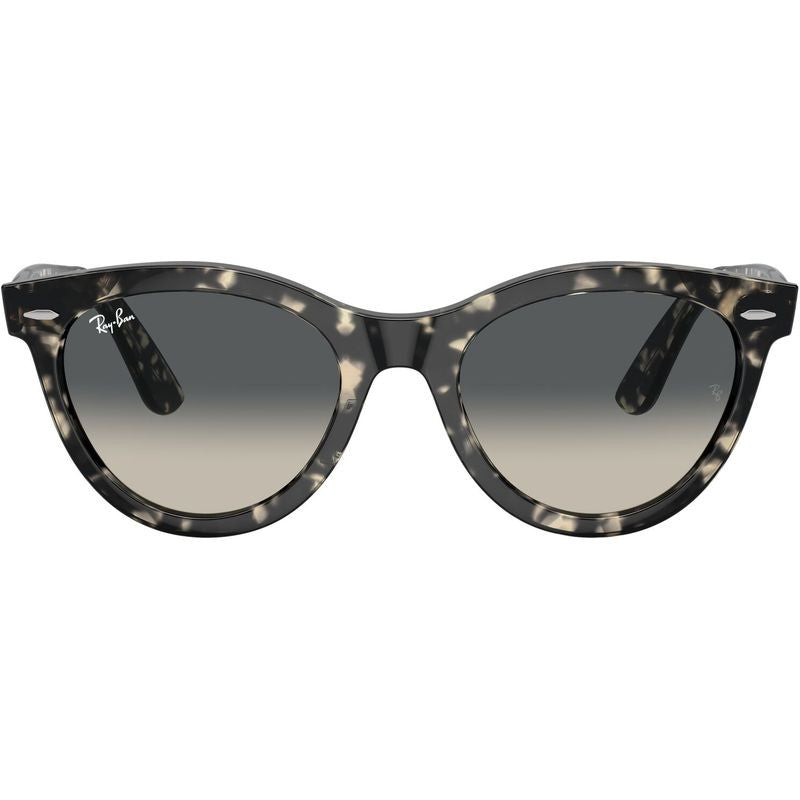 Wayfarer Way RB2241, Grey Havana/Grey Gradient Glass Lenses 54 Eye Size