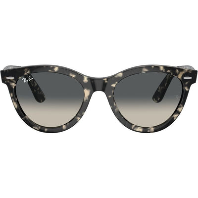 Wayfarer Way RB2241, Grey Havana/Grey Gradient Glass Lenses 54 Eye Size