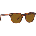 Hawkeye RB2298, Striped Havana/Brown Gradient Glass Lenses 52 Eye Size