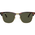 Clubmaster Classic RB3016, Mock Tort Arista/Green Glass Lenses 51 Eye Size