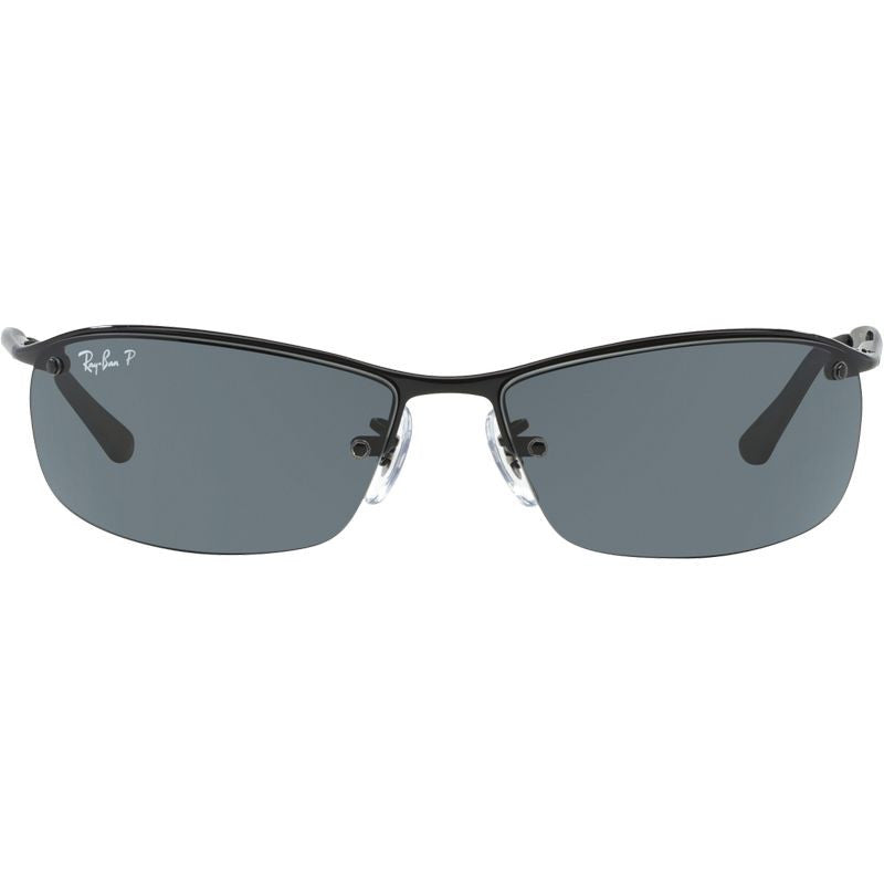 Top Bar RB3183, Black/Grey Polarised Lenses