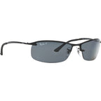 Top Bar RB3183, Black/Grey Polarised Lenses