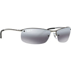 Top Bar RB3183, Gunmetal/Silver Mirror Polarised Lenses