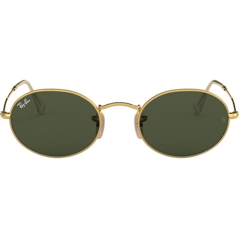Oval RB3547, Arista/Green Glass Lenses 54 Eye Size