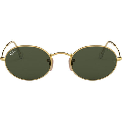 Oval RB3547, Arista/Green Glass Lenses 54 Eye Size