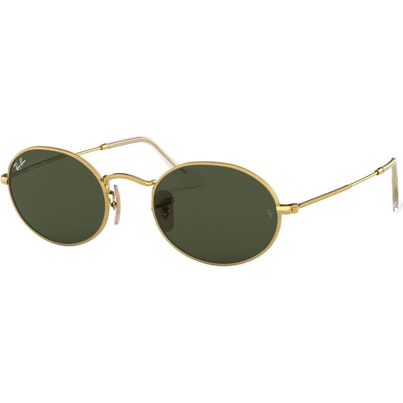 Oval RB3547, Arista/Green Glass Lenses 54 Eye Size