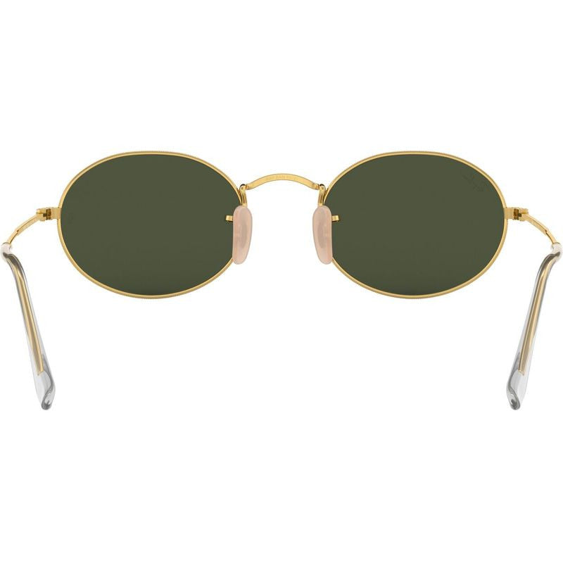 Oval RB3547, Arista/Green Glass Lenses 51 Eye Size