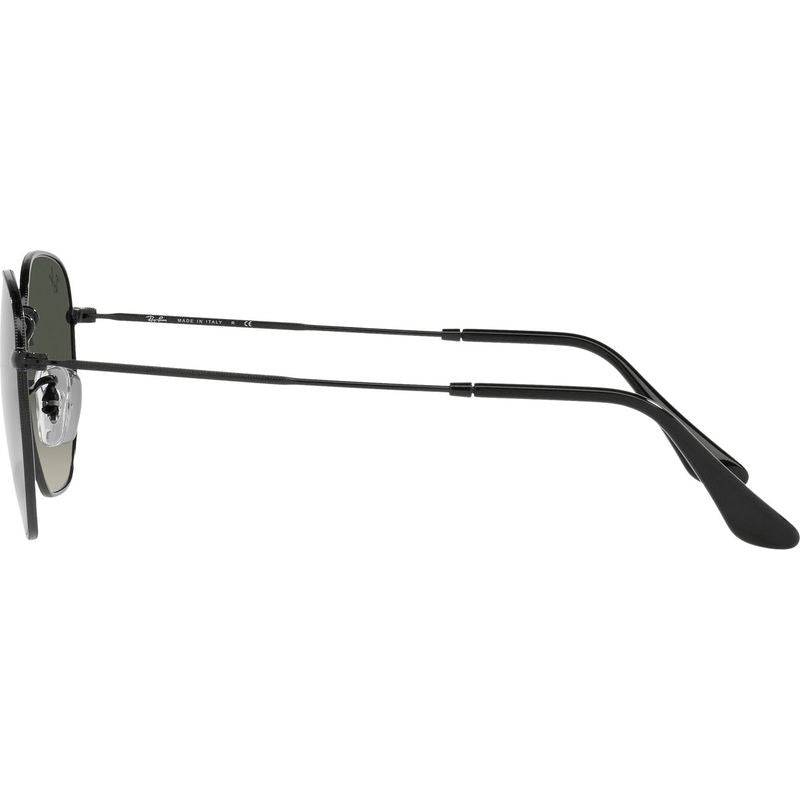 Hexagonal Legend RB3548, Black/Grey Gradient Glass Lenses 54 Eye Size