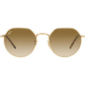 Jack RB3565, Arista/Brown Clear Gradient Glass Lenses 51 Eye Size