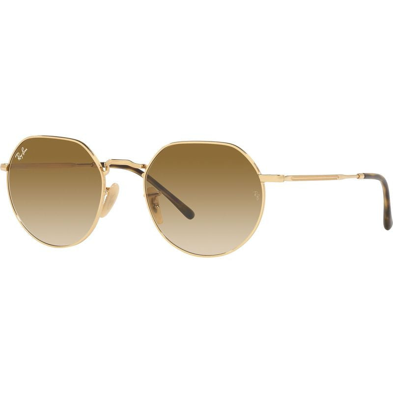 Jack RB3565, Arista/Brown Clear Gradient Glass Lenses 51 Eye Size