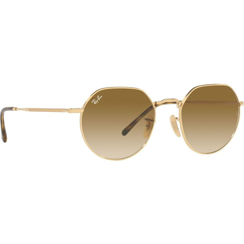 Jack RB3565, Arista/Brown Clear Gradient Glass Lenses 55 Eye Size