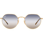 Jack RB3565, Arista/Clear Blue Gradient Glass Lenses 53 Eye Size