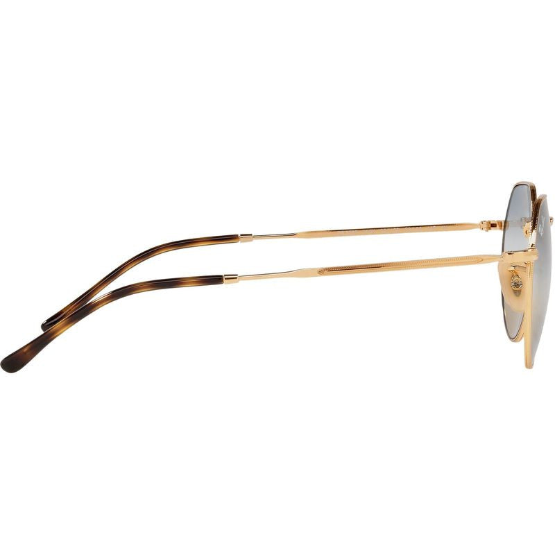 Jack RB3565, Arista/Clear Blue Gradient Glass Lenses 53 Eye Size