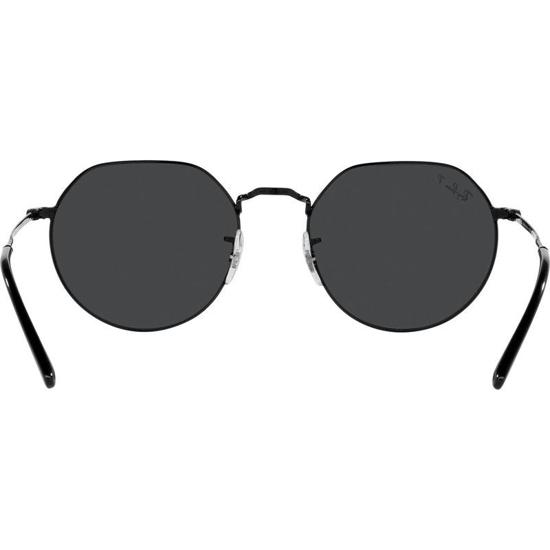 Jack RB3565, Black/Black Polarised Glass Lenses 53 Eye Size