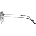 Jack RB3565, Silver/Blue Clear Gradient Glass Lenses 53 Eye Size