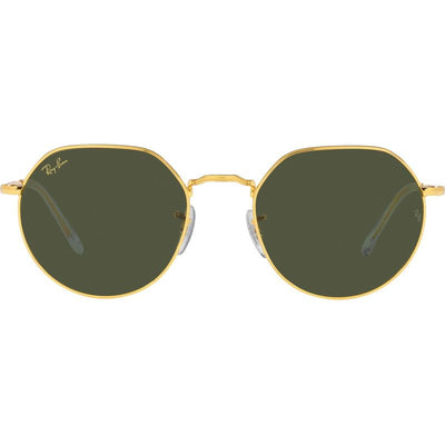 Jack RB3565, Legend Gold/Green Glass Lenses 55 Eye Size