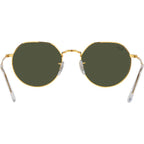 Jack RB3565, Legend Gold/Green Glass Lenses 55 Eye Size