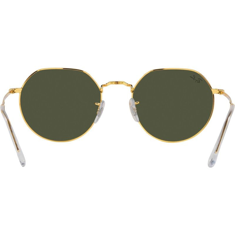 Jack RB3565, Legend Gold/Green Glass Lenses 55 Eye Size