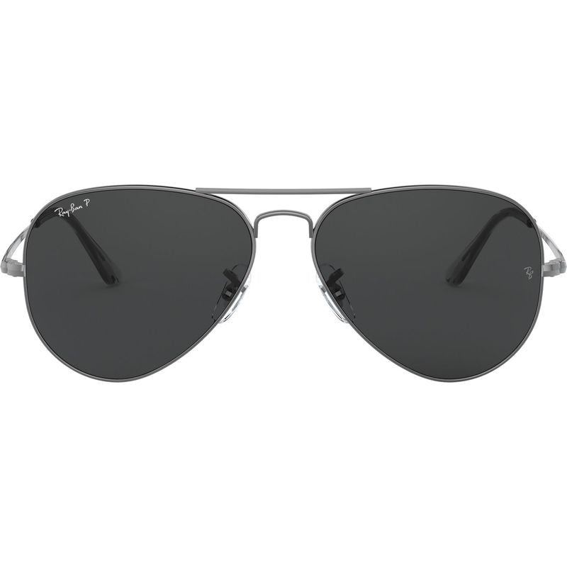 Aviator Metal II RB3689, Gunmetal/Black Polarised Glass Lenses 58 Eye Size