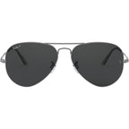 Aviator Metal II RB3689, Gunmetal/Black Polarised Glass Lenses 58 Eye Size