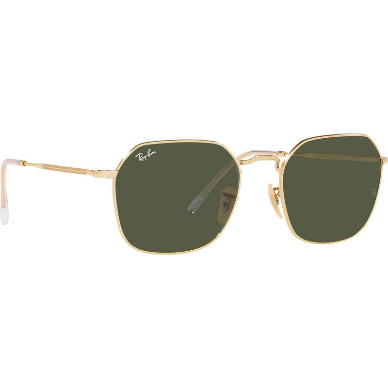 Jim RB3694, Arista/Green Glass Lenses 53 Eye Size