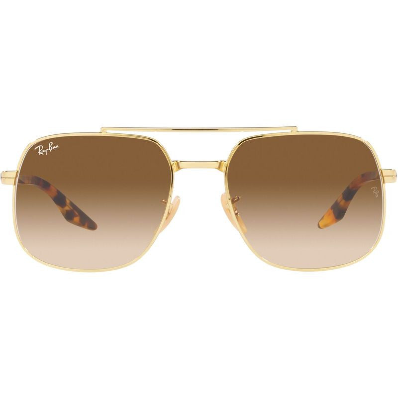 RB3699, Arista/Brown Clear Gradient Glass Lenses