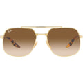 RB3699, Arista/Brown Clear Gradient Glass Lenses
