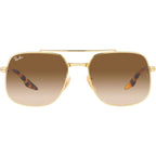 RB3699, Arista/Brown Clear Gradient Glass Lenses