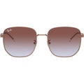 RB3713D, Rose Gold/Violet Gradient Glass Lenses