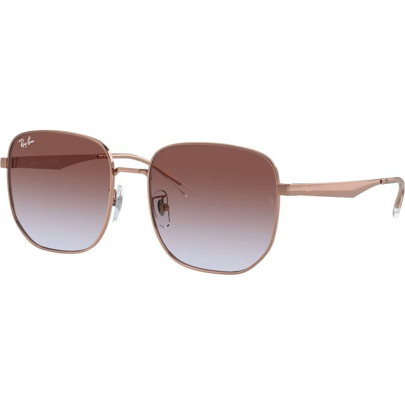 RB3713D, Rose Gold/Violet Gradient Glass Lenses