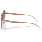 RB3713D, Rose Gold/Violet Gradient Glass Lenses