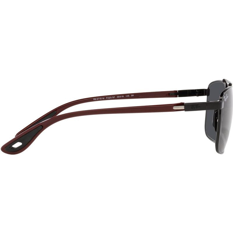 RB3715M, Black/Dark Grey Lenses