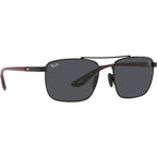 RB3715M, Black/Dark Grey Lenses