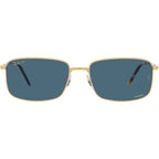 RB3717, Legend Gold/Blue Polarised Glass Lenses 57 Eye Size