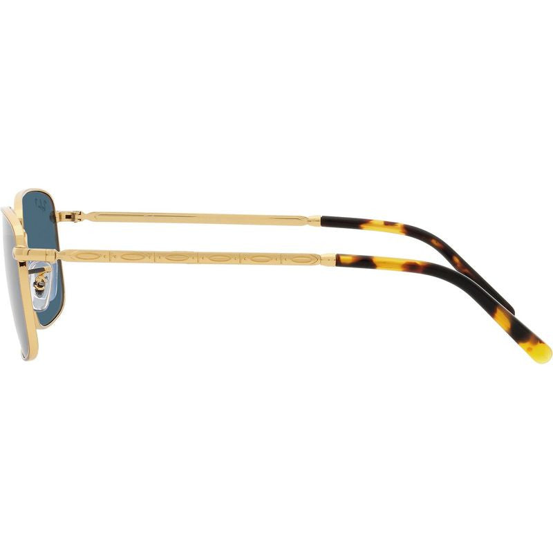 RB3717, Legend Gold/Blue Polarised Glass Lenses 57 Eye Size