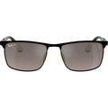 RB3726M, Black on Black/Grey Mirror Polarised Lenses