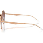 RB3727D, Rose Gold/Light Blue Violet Gradient Lenses