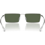 Emy RB3741, Silver/Dark Green Polarised Lenses 59 Eye Size