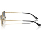 Emy RB3741, Light Gold/Dark Grey Silver Flash Mirror Lenses 59 Eye Size
