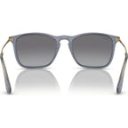 Chris RB4187, Transparent Blue/Grey Gradient Polarised Lenses