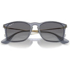 Chris RB4187, Transparent Blue/Grey Gradient Polarised Lenses